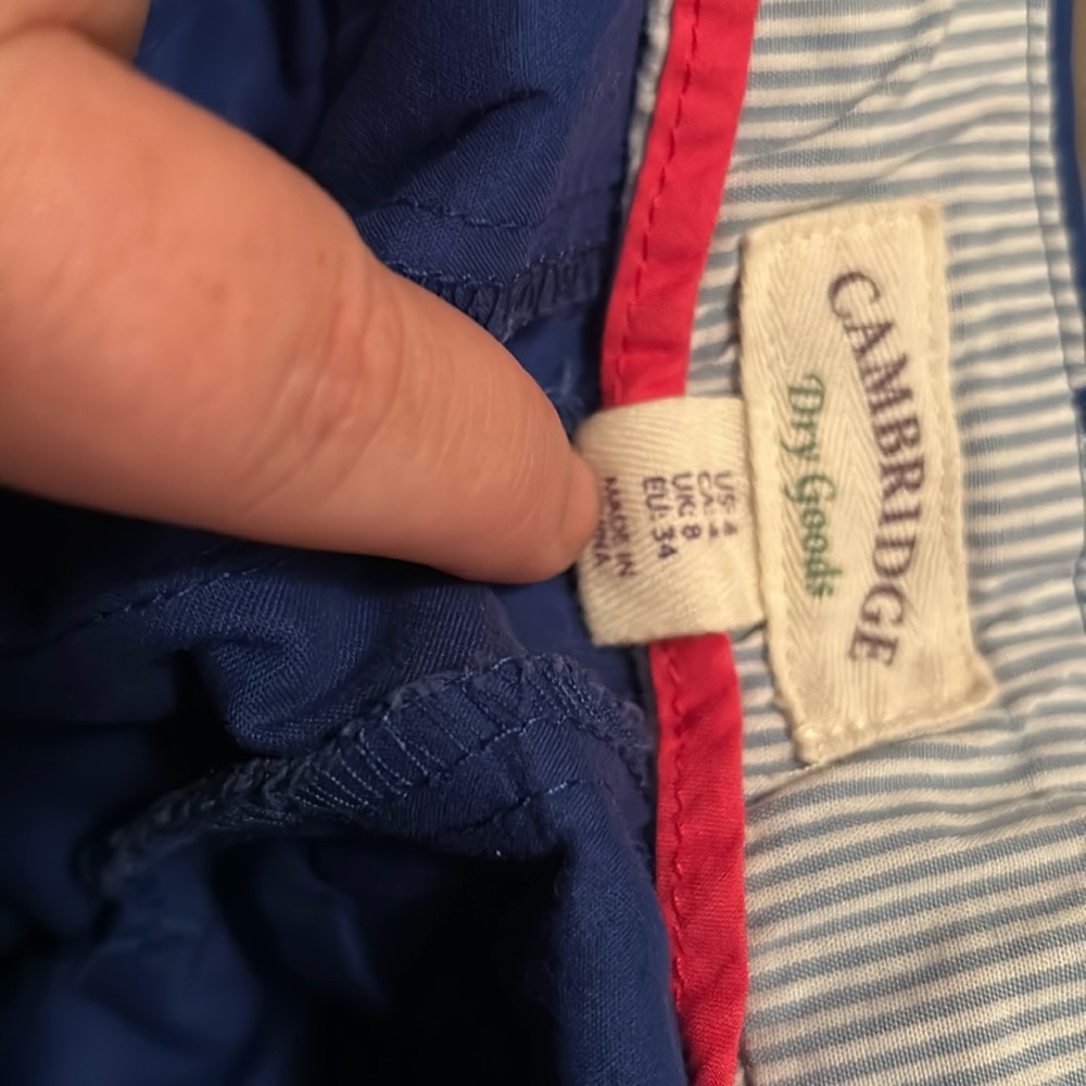 Cambridge Blue Shorts